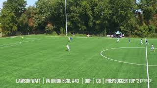 Union vs. Arlington ECNL | Recovery | Fall 23