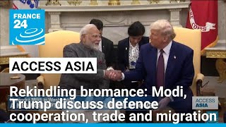 Rekindling bromance: Modi, Trump discuss defence cooperation, trade and migration • FRANCE 24