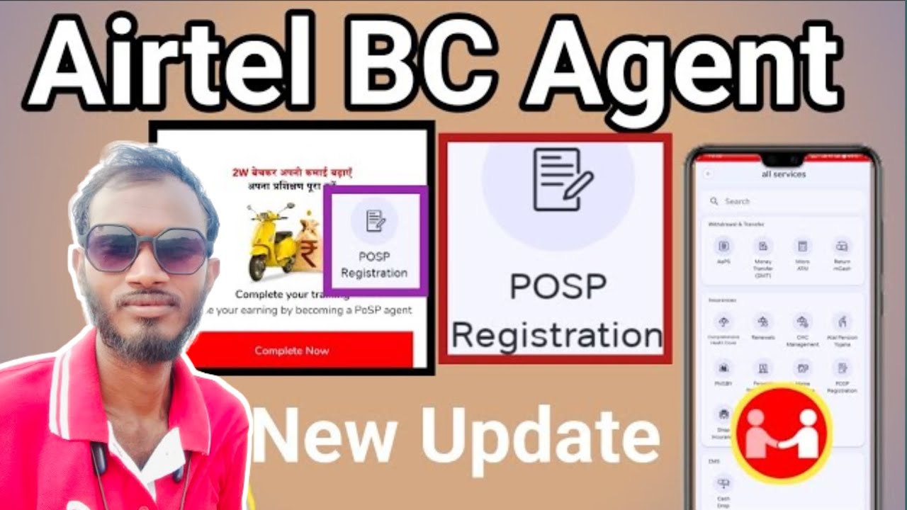 Airtel Mitra App New Option Add Posp Registration Airtel Retailer New
