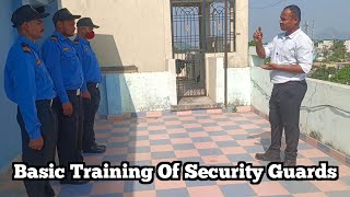 Security Service Training | What Is Security |Security Guard Briefing And Drill Training