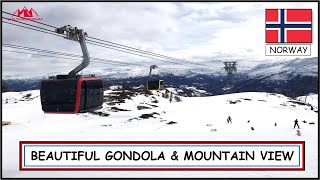 Beautiful gondola ride - Hanguren mountain - Voss, Norway