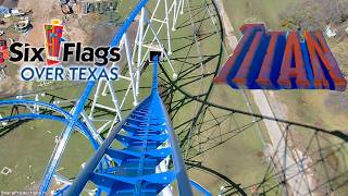 Titan POV at Six Flags Over Texas