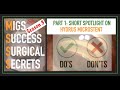 MSSS-3 HYDRUS: MIGS Success Surgical Secrets Spotlight on Hydrus Microstent Do's and Don'ts