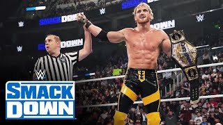Logan Paul becomes final entrant in Elimination Chamber: SmackDown highlights, Feb. 16, 2024