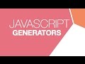 Javascript Generators - THEY CHANGE EVERYTHING - ES6 Generators Harmony Generators