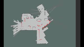 Automatic 2D map maintenance in simulated dynamic environment