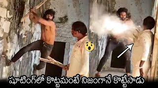 Sudheer Babu Real Stunts At Sridevi Soda Center Shooting | Sudheer Babu Latest Video | News Buzz