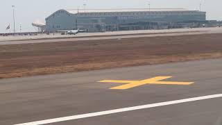 GoAir takeoff from Kannur International Airport