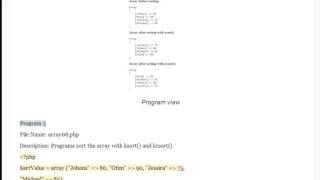 Array Functions Examples in PHP
