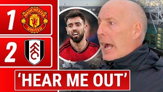 "MADE FULHAM LOOK LIKE REAL MADRID" O'Neill Blows Up!😡 Man Utd Fan Reaction