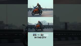 How Are The Yamaha R15 and the KTM RC200 In The City?