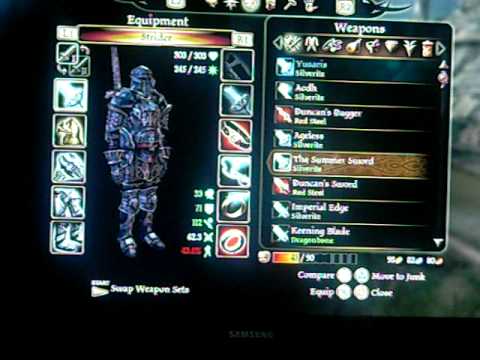 Dragon Age:Origins Warrior Build - YouTube