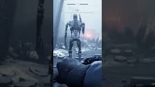 Taking out a T800 with a Knife in Terminator Resistance on PS5
