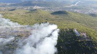 26.7.2024 Mt. Krizevac on fire