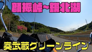 【CB1100EX】顔振峠～鎌北湖　奥武蔵グリーンライン【モトブログ】