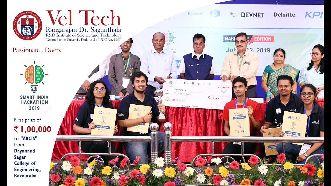 Smart Hackathon 2019 Winner Bytes Youtube
