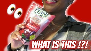 TRYING KLASS JAMAICA HIBISCUS DRINK!!! | The Ewing Family