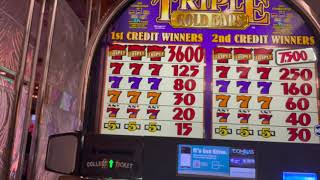 Triple Gold Bars High Limit From The Ameristar Casino