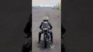 Teknotuner pecah rekor time 9,6 detik FT Ton Saleng🔥🔥🔥#teknotuner #idc #idw #shorts