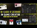DEVHUB - ID CARD & LICENSE SCRIPT WITH IN GAME CREATOR [FIVEM]