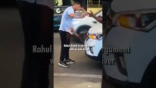 ⚠️Rahul Dravid Caught in Intense Exchange with Auto-Driver After Alleged Car Collision⚠️