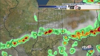 Indiana severe weather update -- late morning