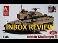 HOBBY CRAFT 1/35 BRITISH CHALLENGER 2 TANK  INBOX REVIEW