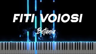 Fiti voiosi - Betania - Instrumental Pian - Negativ Pian - Tutorial