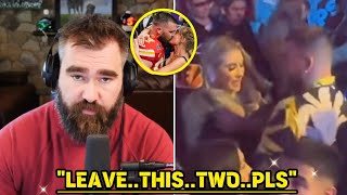 Jason kelce REACTS to fans ACCUSING Travis after CAUGHT dancing with an 18 year old model.