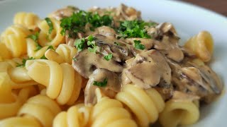 Einfache Pilzrahmsauce – Jomnomnom Rezepte