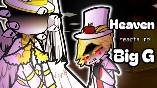 Hazbin Hotel Heaven reacts to GOD Big G 🛎️Gacha 2 Hazbin Hotel Prime // Lucifer Angst