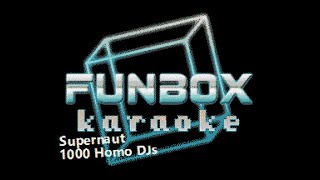 1000 Homo DJs - Supernaut (Funbox Karaoke, 1990)