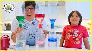 Learn to Make Easy DIY Tornado in a bottle with homemade Lava Lamp and more!