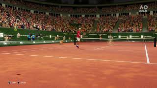Rune H. vs Ruud C. [ATP 23] | AO Tennis 2 gameplay #aotennis2 #wolfsportarmy
