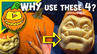 How To Use PRO Pumpkin Carving Tools in 2025