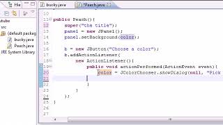 Java Programming Tutorial 85 JColorChooser