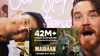 MAIDAAN Teaser REACTION!! | Ajay Devgn | REACTION!!!