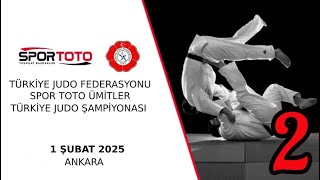 Tatami 2  - SPOR TOTO ÜMİTLER TÜRKİYE JUDO ŞAMPİYONASI 1 ŞUBAT 2025 ANKARA