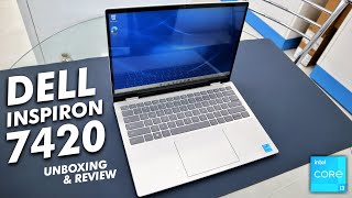 Dell Inspiron 2-in-1 7420 Unboxing & Review 2022 | new Dell inspiron 7420 Unboxing & Review 🔥🔥🔥