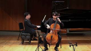 Brahms cello sonata no.1 in e minor | Eugene Lin