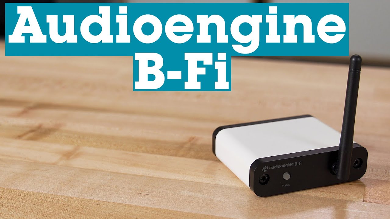 Audioengine B-Fi Wi-Fi Music Streamer | Crutchfield - YouTube