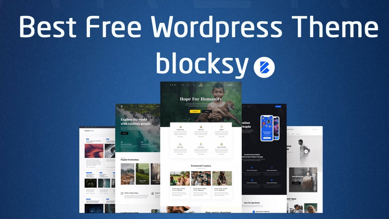 Blocksy - Free WordPress Theme - YouTube