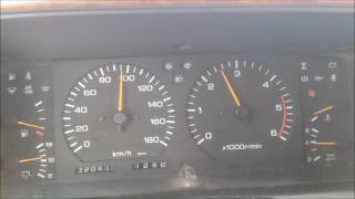 Nissan Patrol Y60 5.43 axle gears Road-RPMs-Speed