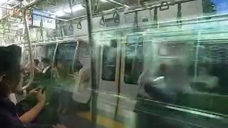 2019 新橋駅-有楽町駅 山手線 窓風景 Shinbashi to Yurakucho 190920