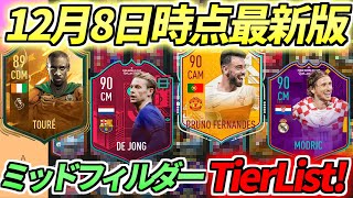 1か月で環境激変！12月8日時点最新版、ミッドフィルダー（MF/CDM・CM・CAM）TierList！！【FIFA23】