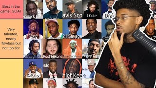 The WORST Rapper Tier List Ever..