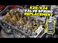 How To Replace Valve Springs, Retainers & Seals on a Honda K20 K24 Engine QUICK & EASY