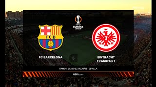 Barcelona Vs Eintracht Frankfurt -UEFA Europa League Full match(Quarter Final leg2)-Gameplay| Fifa22