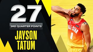 Jayson Tatum Sets NEW #NBAAllStar QTR Record!