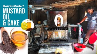 How is Made Mustard oil \u0026 Mustard cake step by step